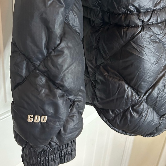 Women’s North Face Black Warm Winter Down Puffer Jacket Sz Lg - Picture 3 of 5